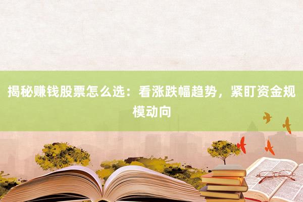 揭秘赚钱股票怎么选:看涨跌幅趋势,紧盯资金规模动向